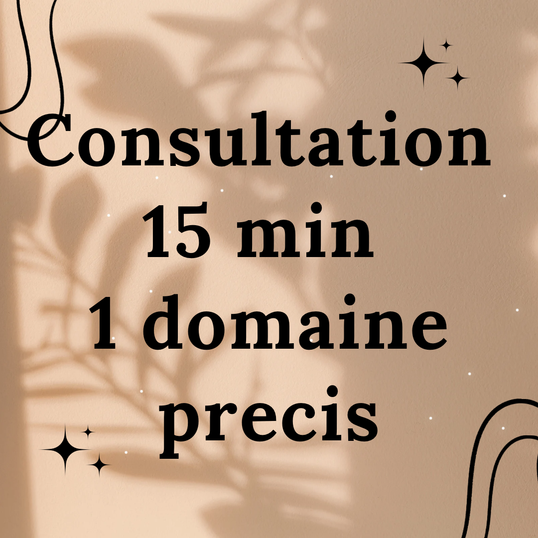 🔮 Consultation de Voyance – 15 Minutes / 1 Domaine